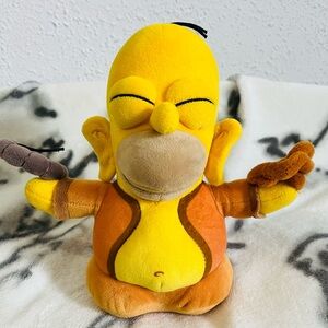 The Simpsons - Homer Simpson Buddha 10” Microfibre Soft Plush Toy